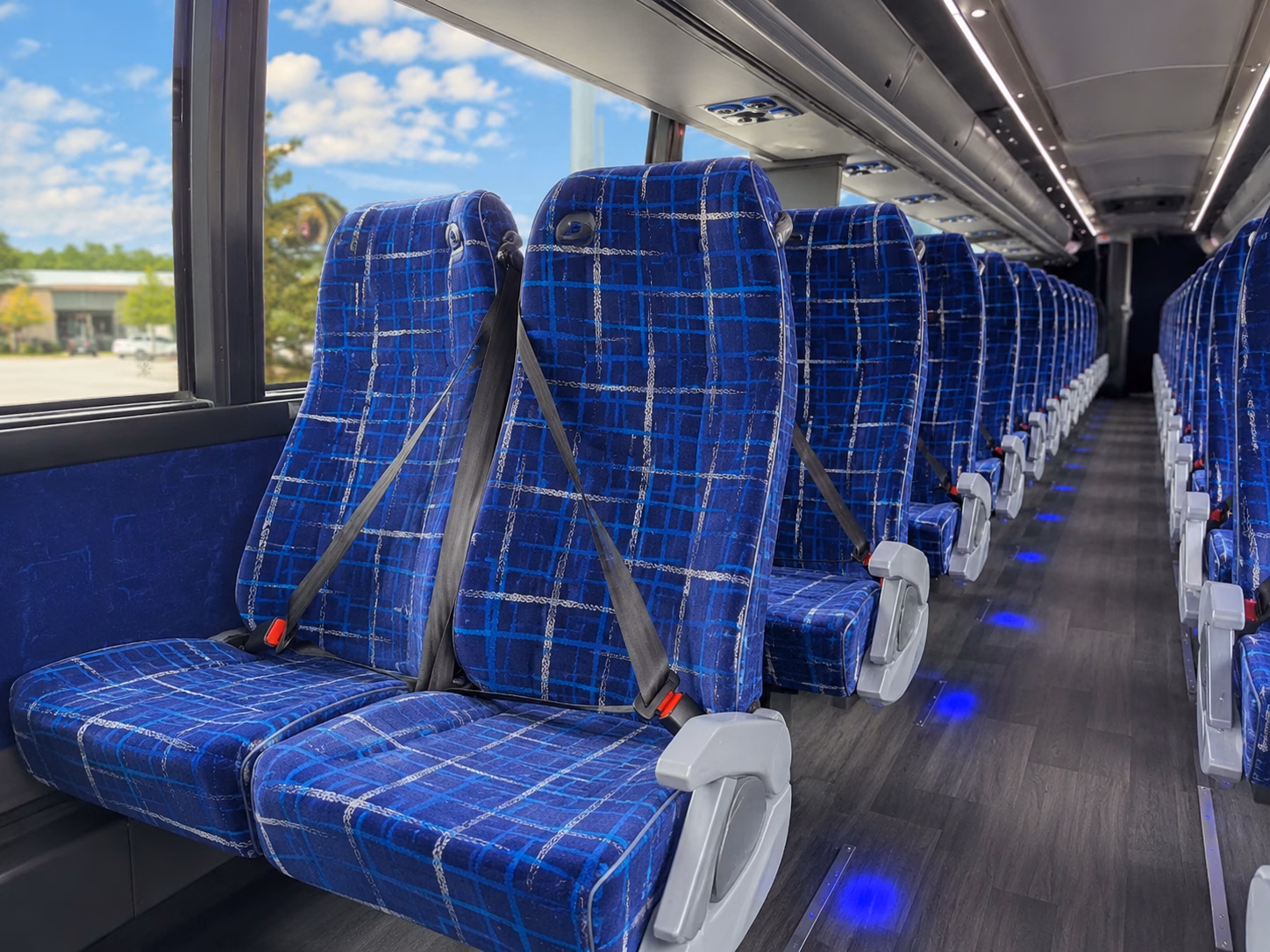 charter bus shuttle service between colorado springs and denver international airport den