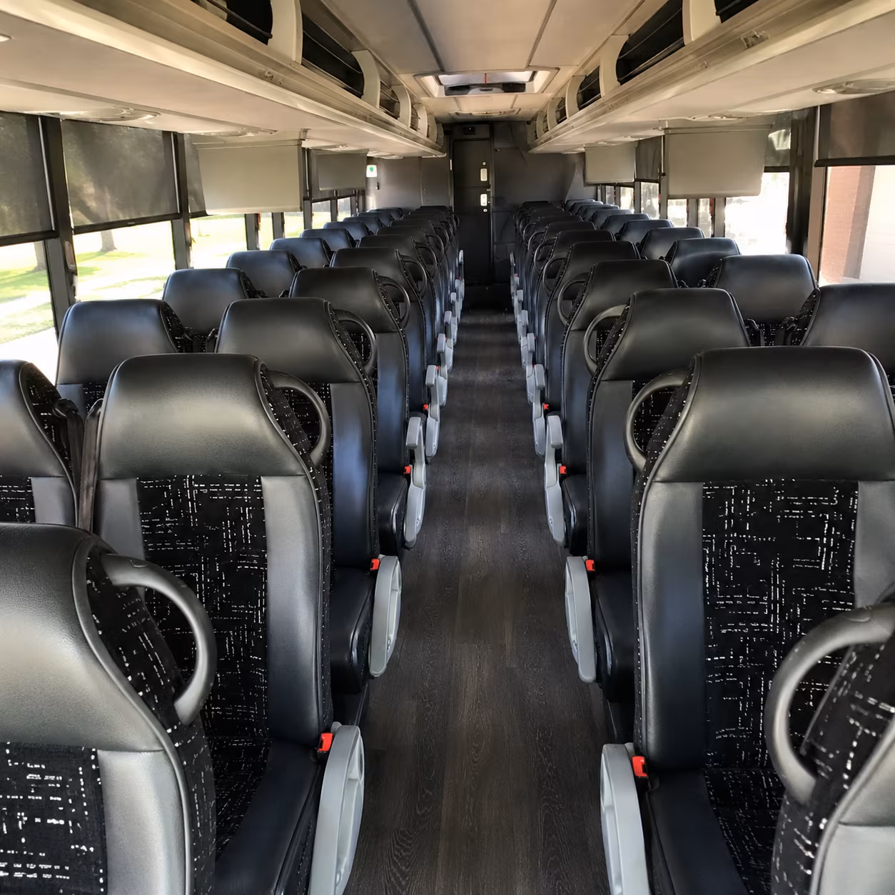 colorado springs charter bus services interior